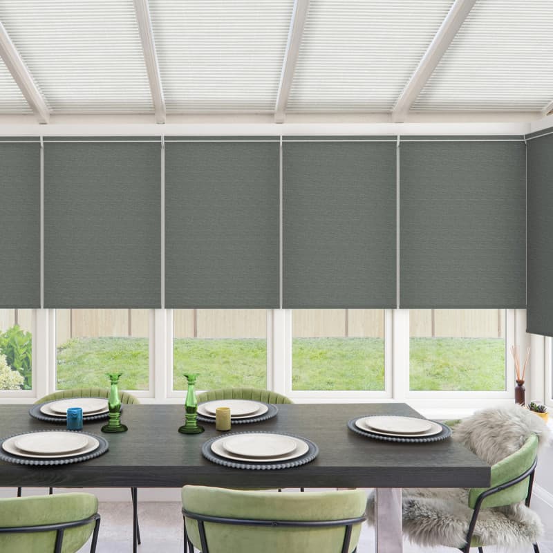 Hattie Slate Roller Blind