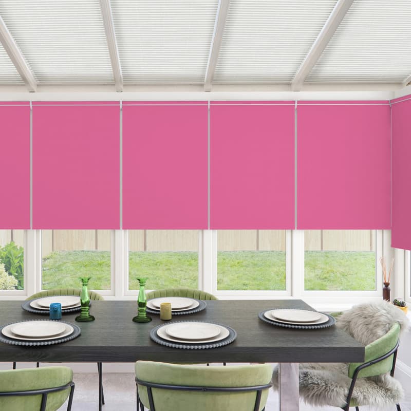 Acacia Blackout Bubblegum Roller Blind