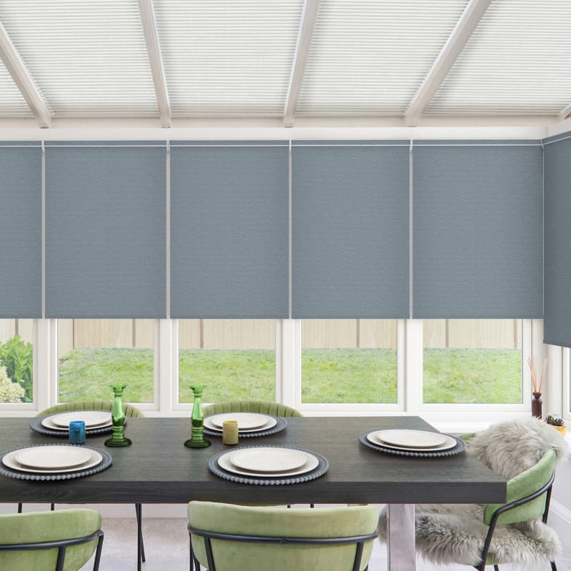 Hattie Sapphire Roller Blind