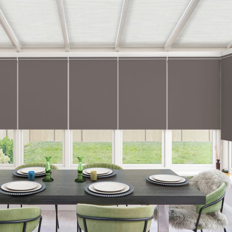 Zelda Mauve Roller Blind