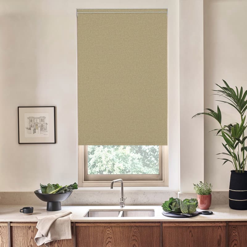 Karlina Blackout Gold Roller Blind