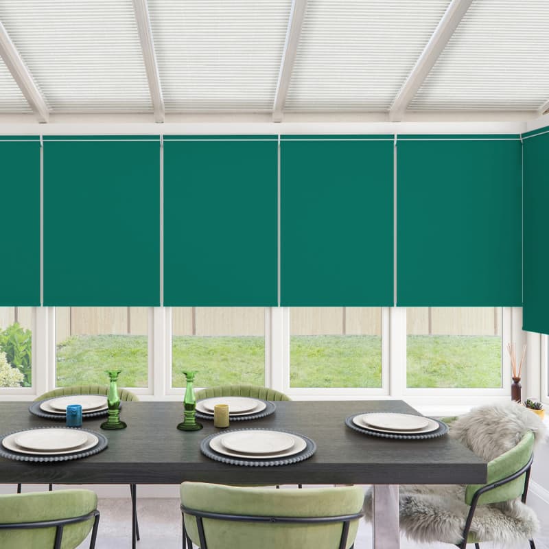 Acacia Blackout Emerald Roller Blind