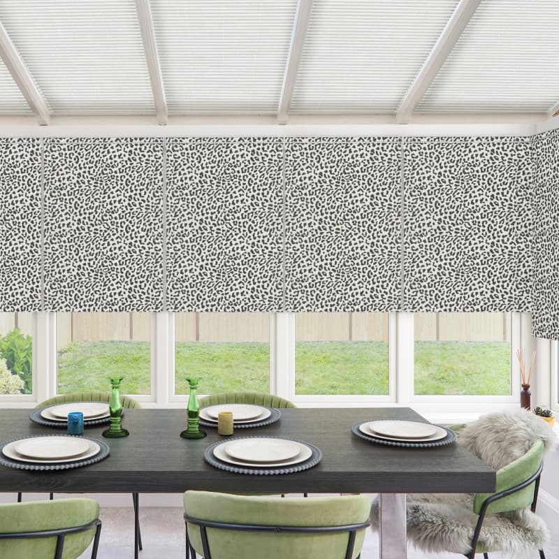Roar Blackout Black Roller Blind