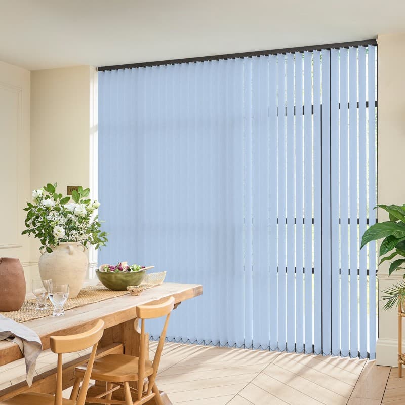 Sherbourne Blue Vertical blind