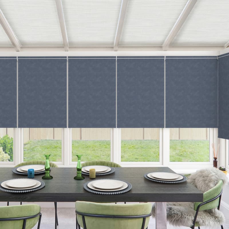 Neo Blackout Cobalt Roller Blind