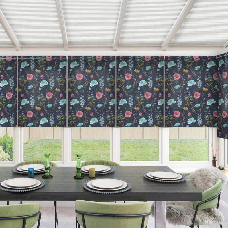 Josie Navy Roller Blind