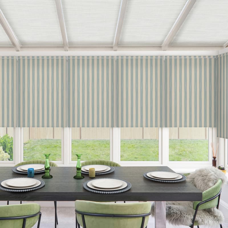 Larry Denim Roller Blind