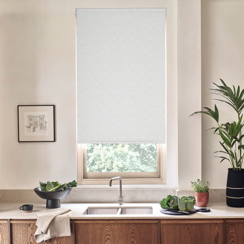 Knox Blackout White Roller Blind
