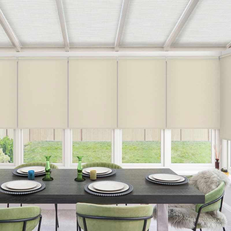 Hattie Parchment Roller Blind