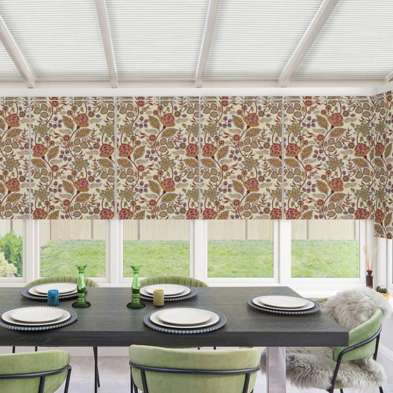 Linoir Blackout Mauve Roller Blind