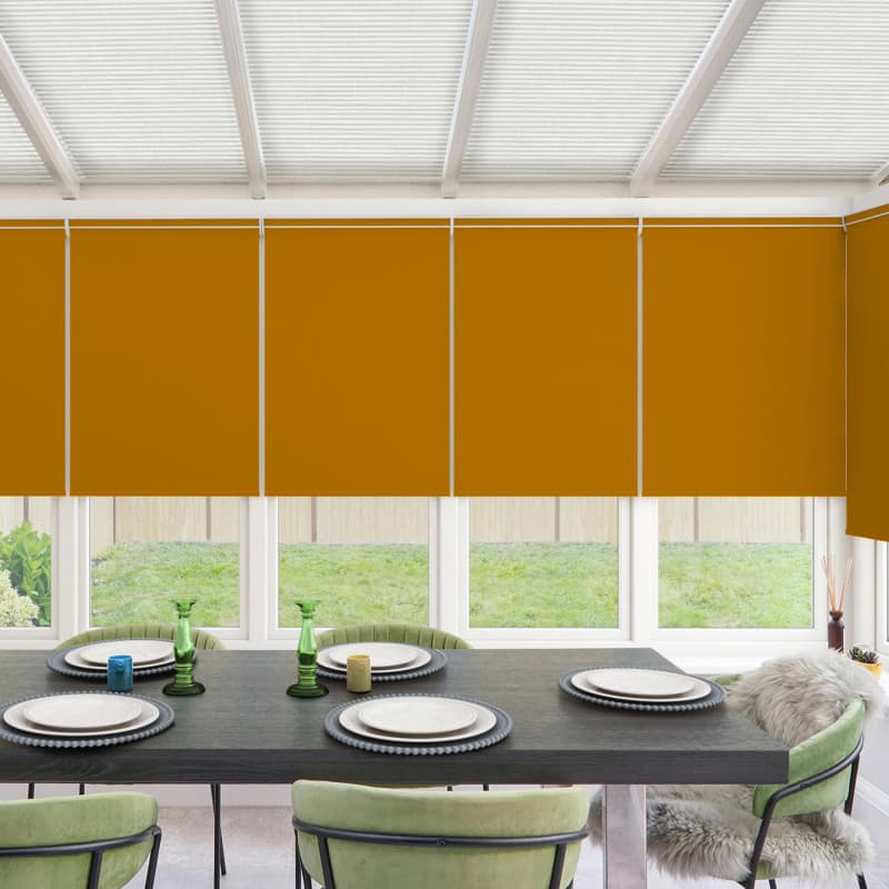 Zelda Mustard Roller Blind