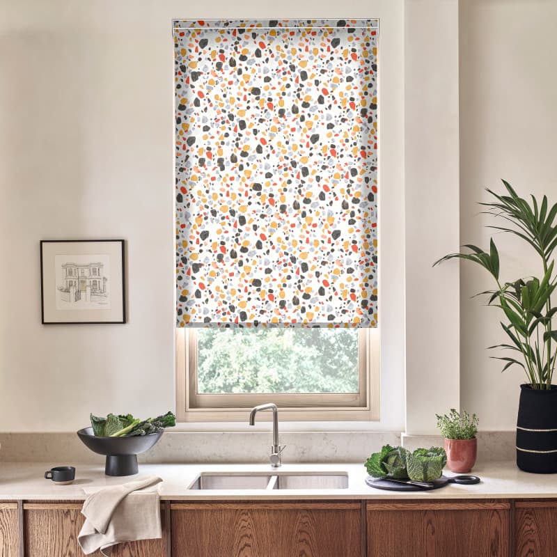 Fizz Brick Roller Blind