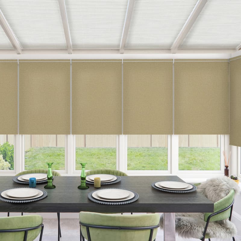 Karlina Gold Roller Blind