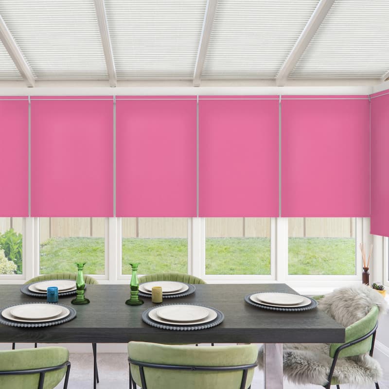 Acacia Bubblegum Roller Blind