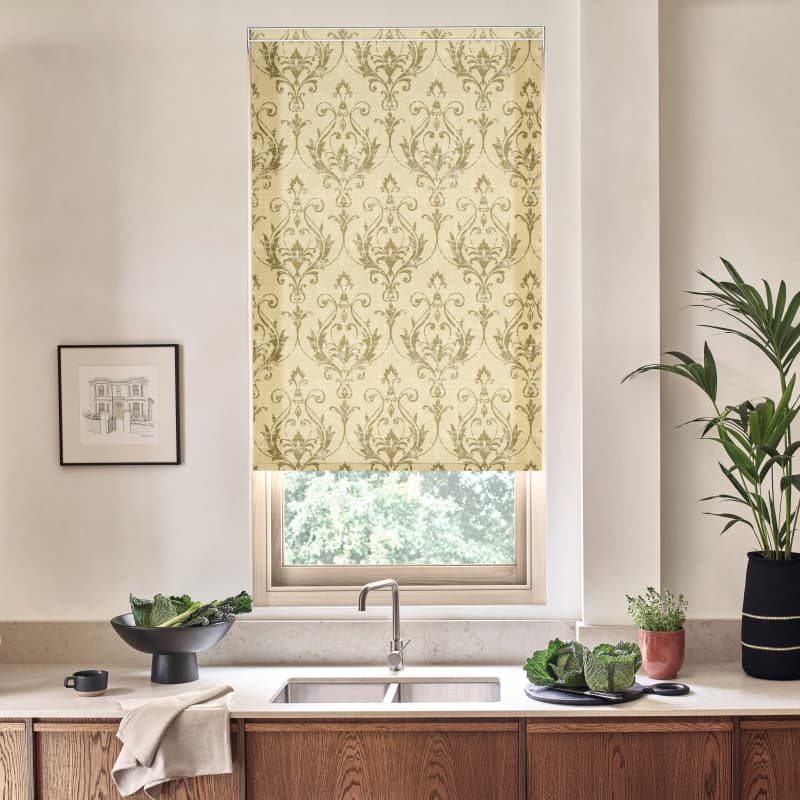 Vallis Champagne Roller blind