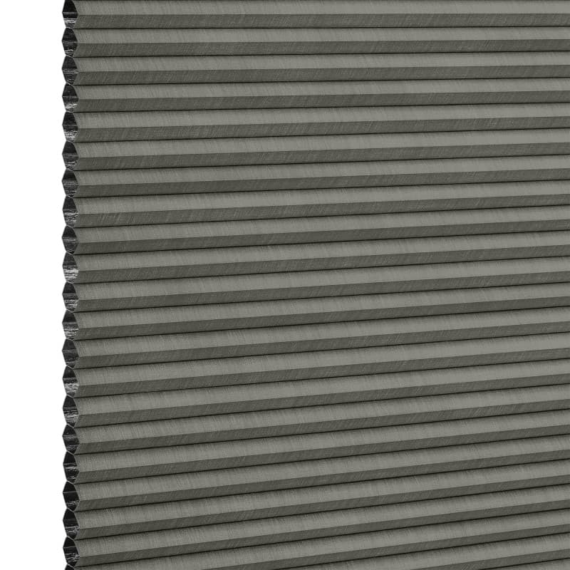 Duette Silk Dim Out Charcoal Honeycomb blind