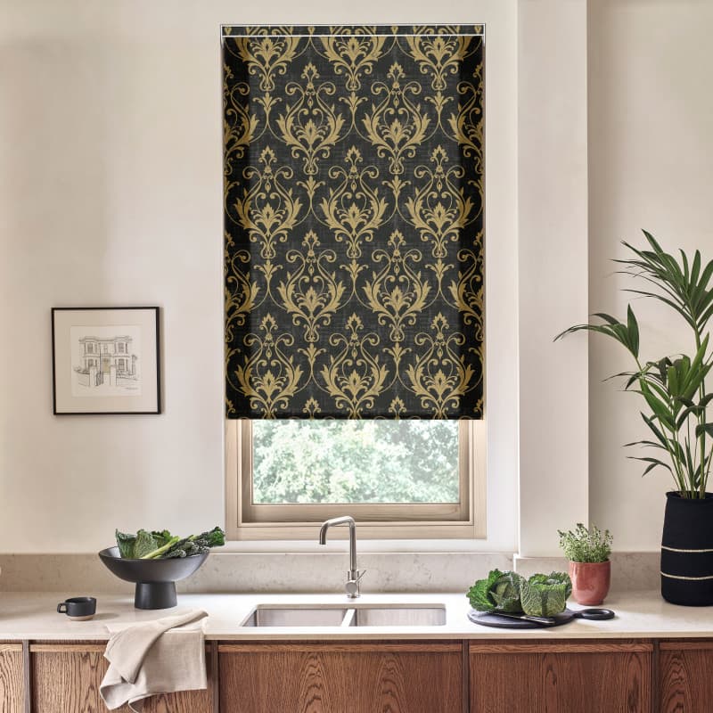 Vallis Ebony Roller blind