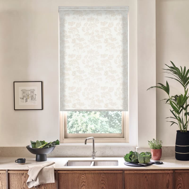 Tara Crimson Roller Blind