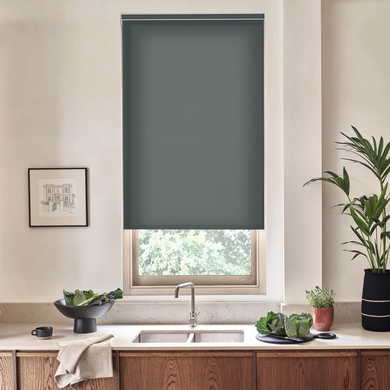 Alaska Charcoal Roller Blind