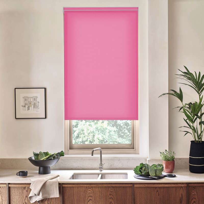 Acacia Bubblegum Roller Blind
