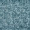 Distressed teal-blue wallpaper with coarse crosshatched texture covers the entire surface; appears matte and worn, suggesting an interior wall or upholstery fabric under soft, neutral lighting.