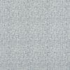 Light-blue, leaf-motif woven fabric swatch lies flat, forming a subtle repeating texture; photographed as an evenly lit close-up serving as a neutral background.