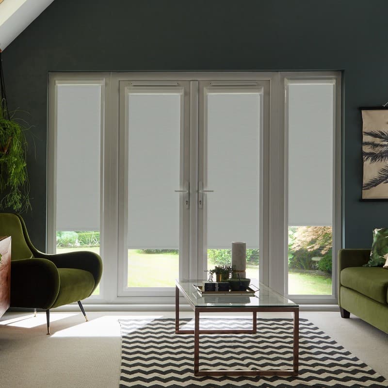 Karlina Blackout Silver Roller Blind