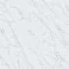 Light gray marble-like veins flow diagonally across a white, subtly canvas-textured background, creating a soft, organic pattern.