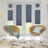 Relife Anthracite Perfect fit Pleated blind
