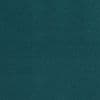 Teal woven fabric (upholstery-style) filling the frame, lying flat and showing fine, slightly textured weave; evenly lit close-up with no visible edges or background.