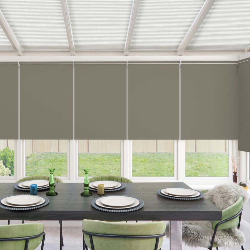 Acacia Blackout Taupe Roller Blind