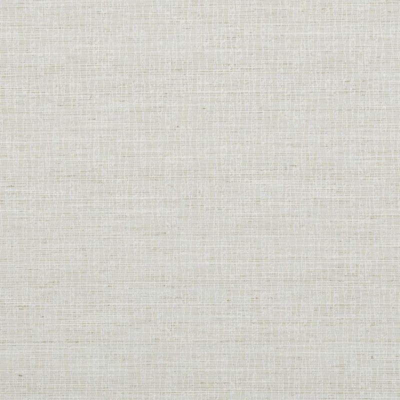 Light beige woven linen-texture wallpaper covering a flat surface, displaying a subtle grid-like weave and faint speckling; close-up, evenly lit neutral backdrop with no other features.