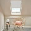 Crush Silver Pleated blind