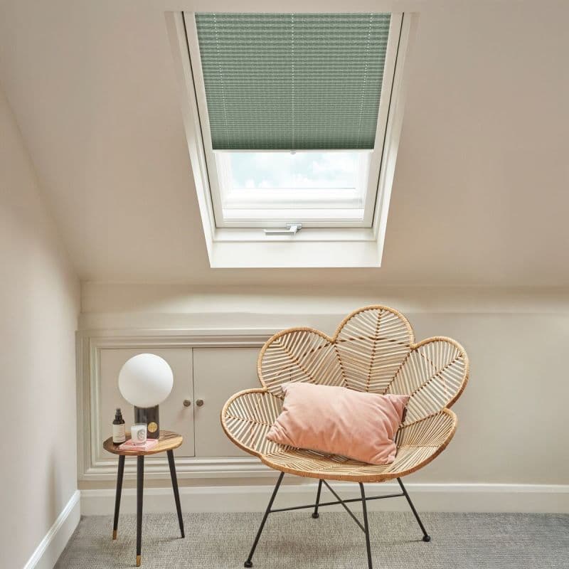 Twist Seaweed Pleated blind