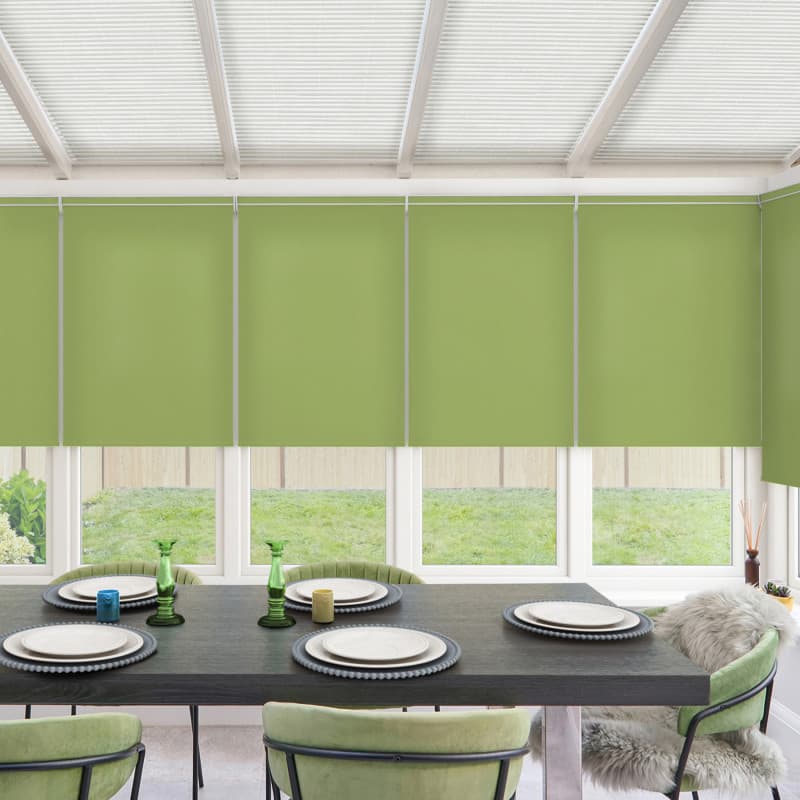 Acacia Green Roller Blind