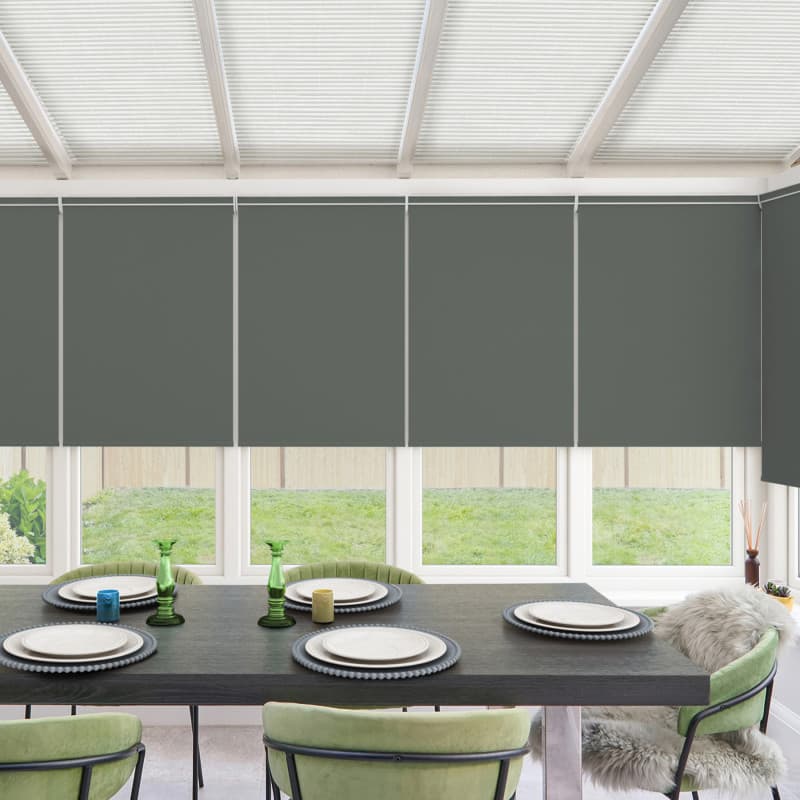 Zelda Slate Roller Blind