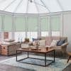 Malbec Sage Pleated blind