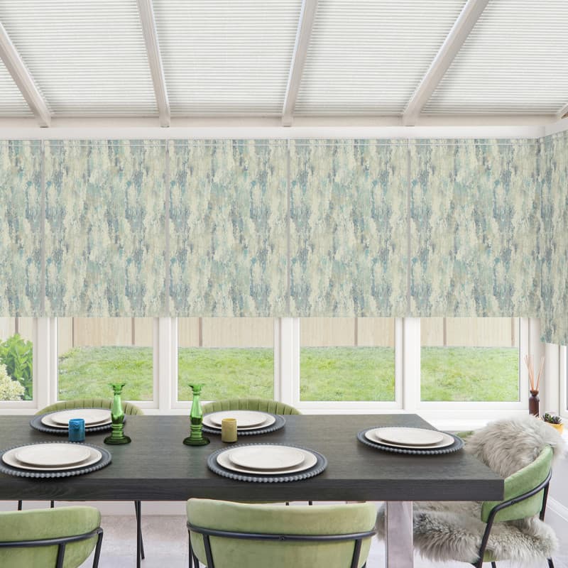 Wonder Blackout Cornflower Roller Blind