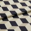 Cubes Canvas Roman blind