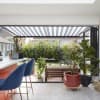 Rome Blue Awning