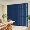 Warren FR Blue Vertical blind