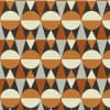 Piccadilly Dots Amber Roman blind