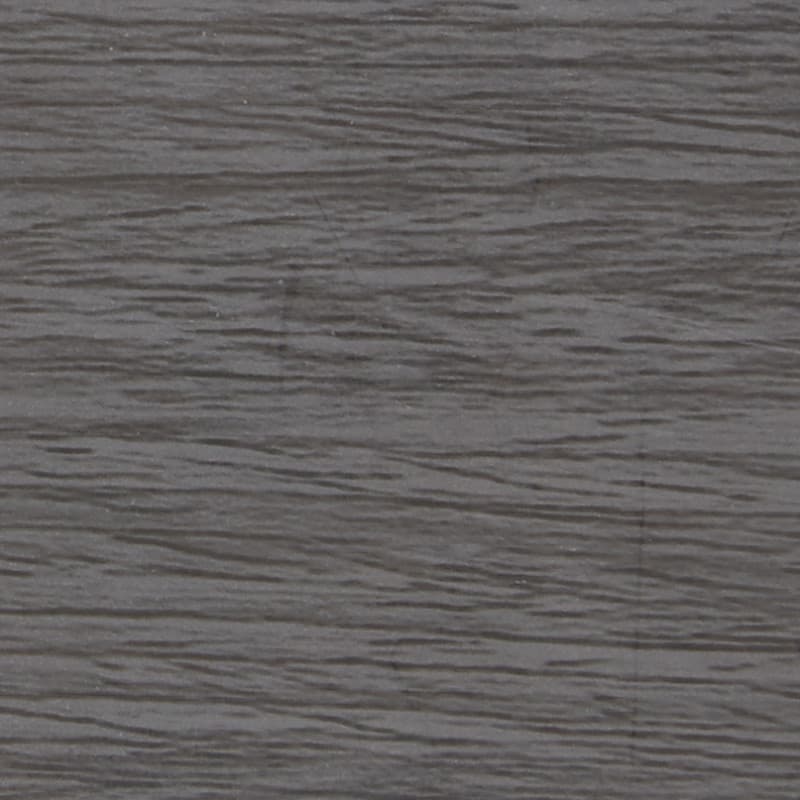 Dark gray wooden panel with horizontal grain and subtle scratches; displaying a textured, ridged surface; close-up, evenly lit, no visible surroundings.