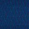 Textured blue wallpaper with raised, wavy vertical navy ribbed stripes forming repeating undulating columns; close-up, evenly lit flat surface with no visible surroundings.