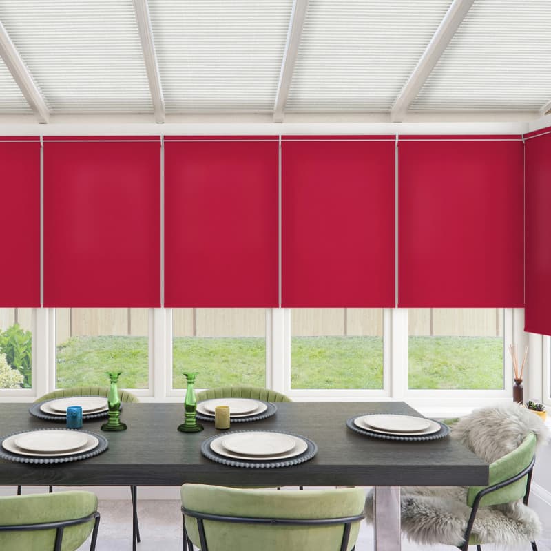 Acacia Poppy Roller Blind