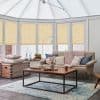 Odell Ochre Pleated blind