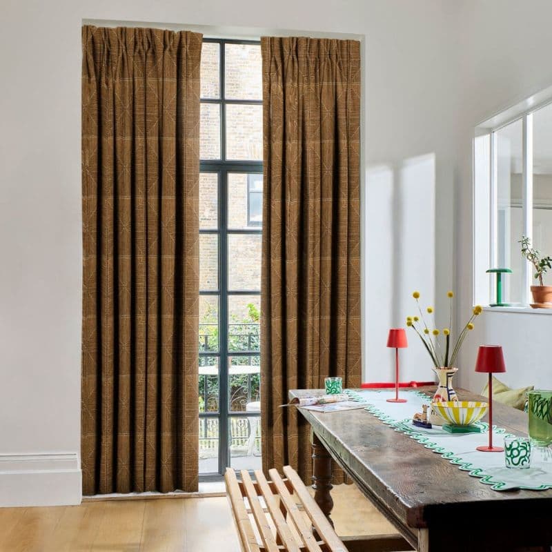 Inkdrop Copper Curtains