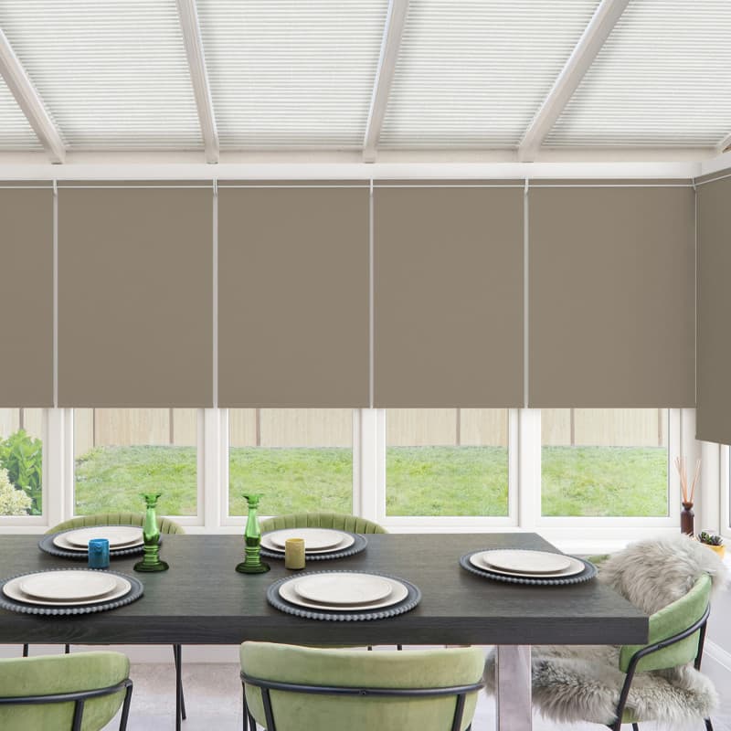 Zelda Taupe Roller Blind