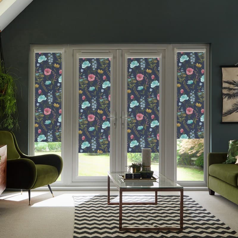 Josie Navy Roller Blind