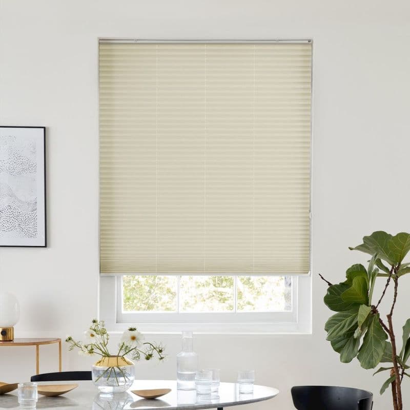 Elba Brick Pleated Blind